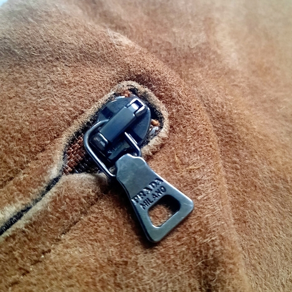 Prada Suede Color block Riding Boots - Picture 9 of 9